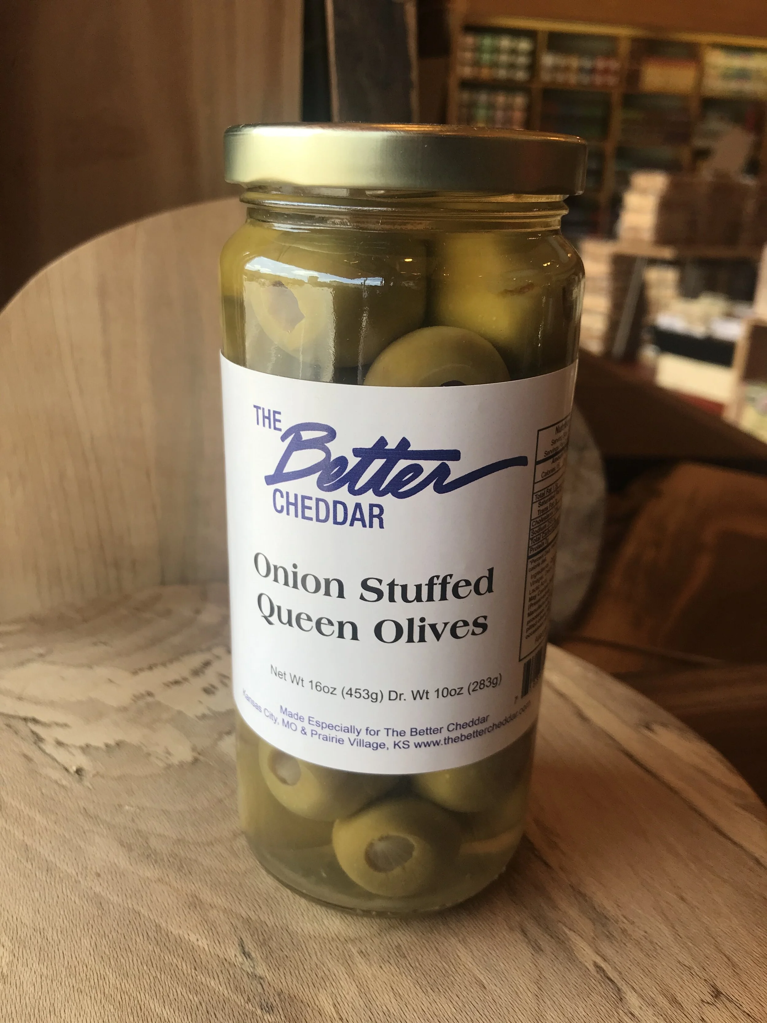 Onion Stuffed Queen Olives — The Better Cheddar