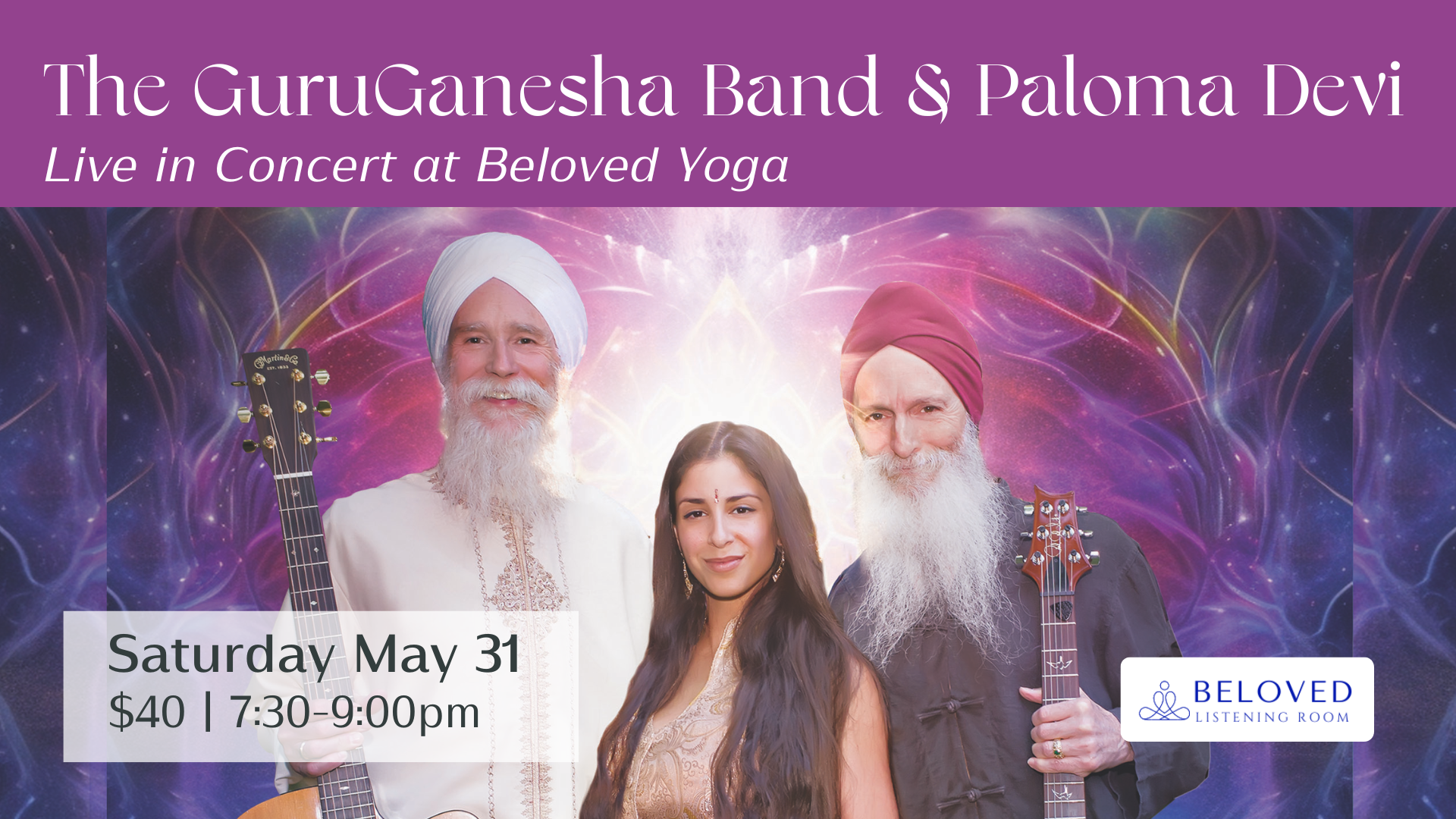 The GuruGanesha Band &amp; Paloma Devi live in VA