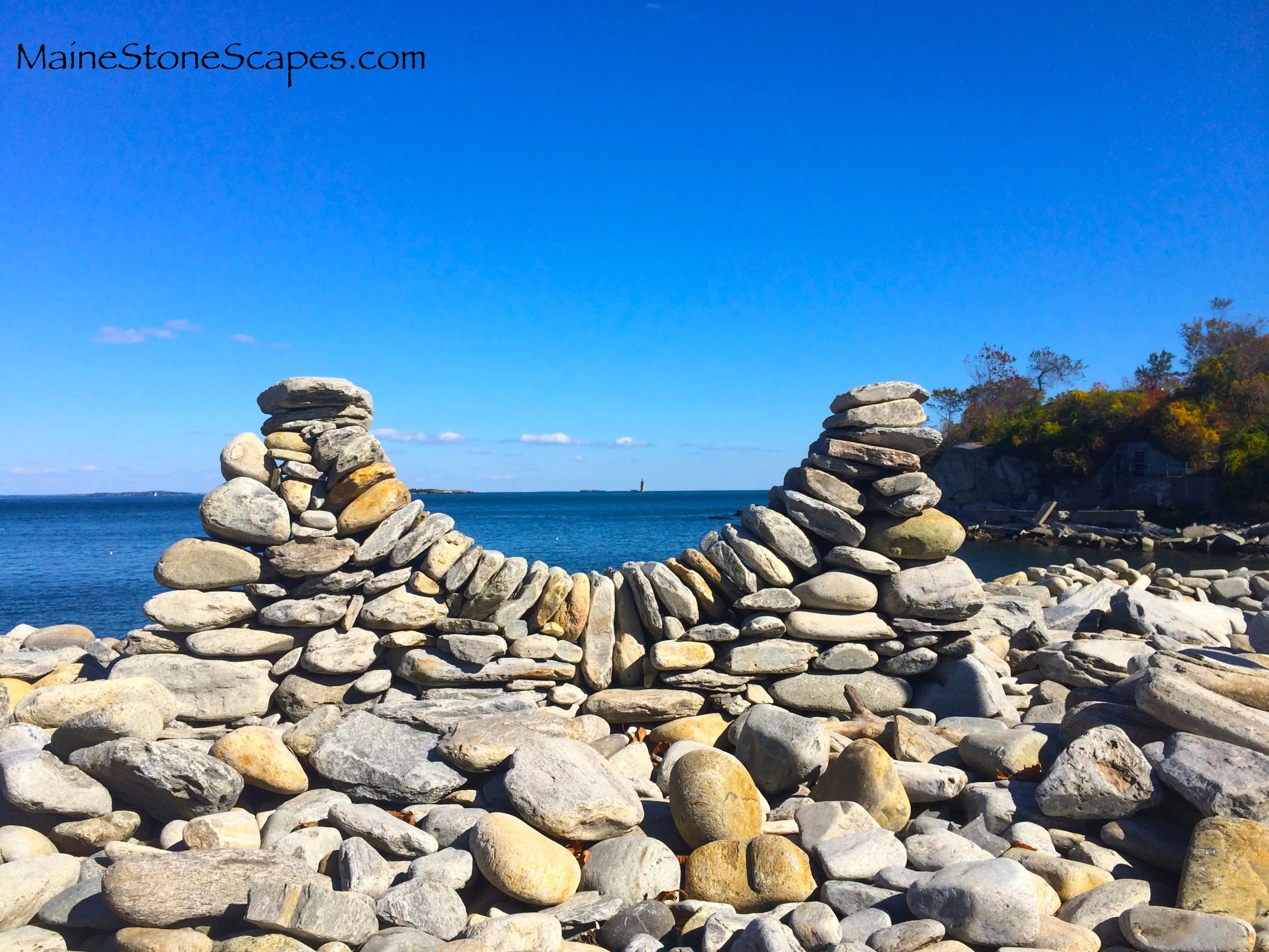 Upside Down Fort Williams, Me. 2014