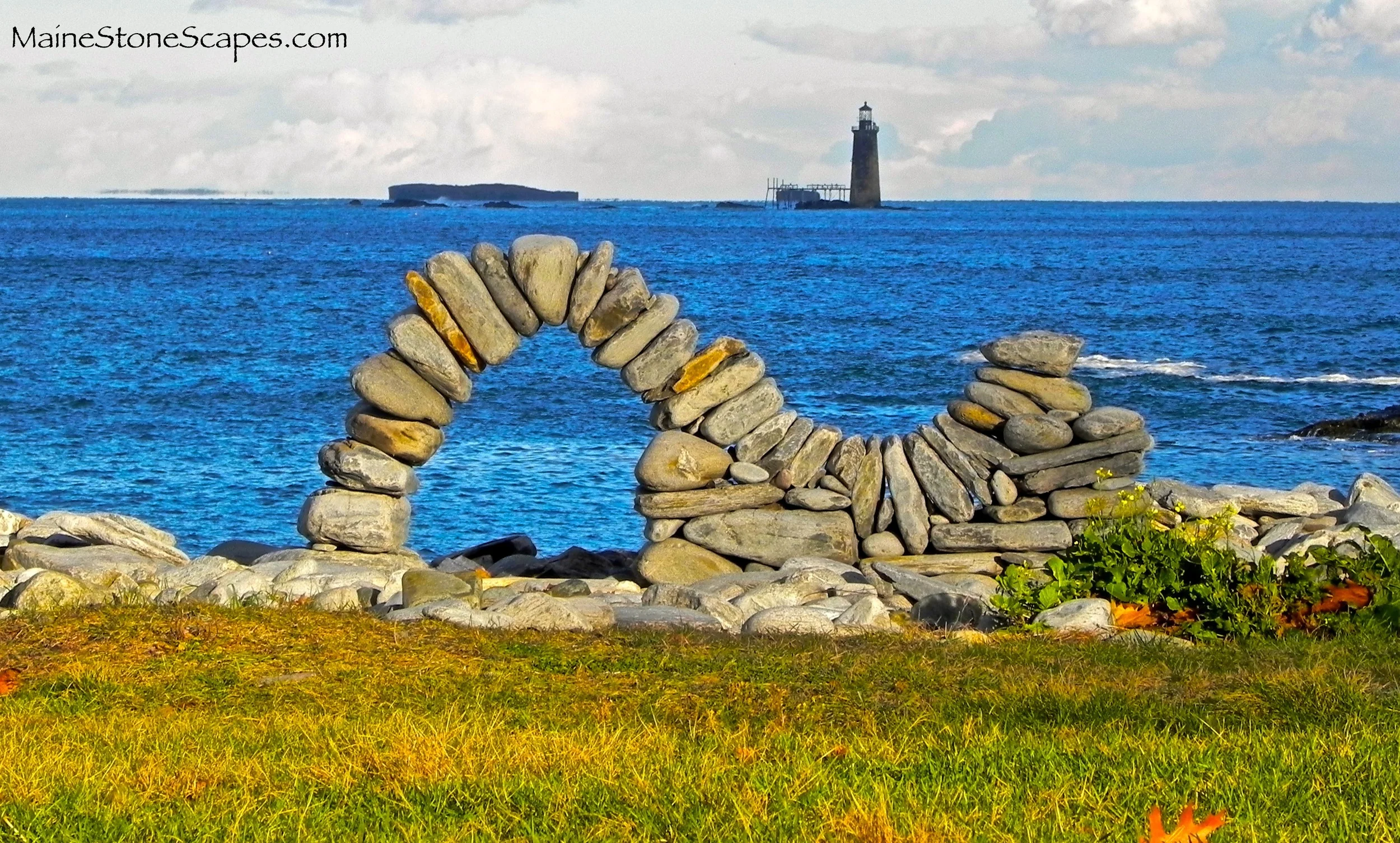 Beach Sculptures — Maine Stone Scapes