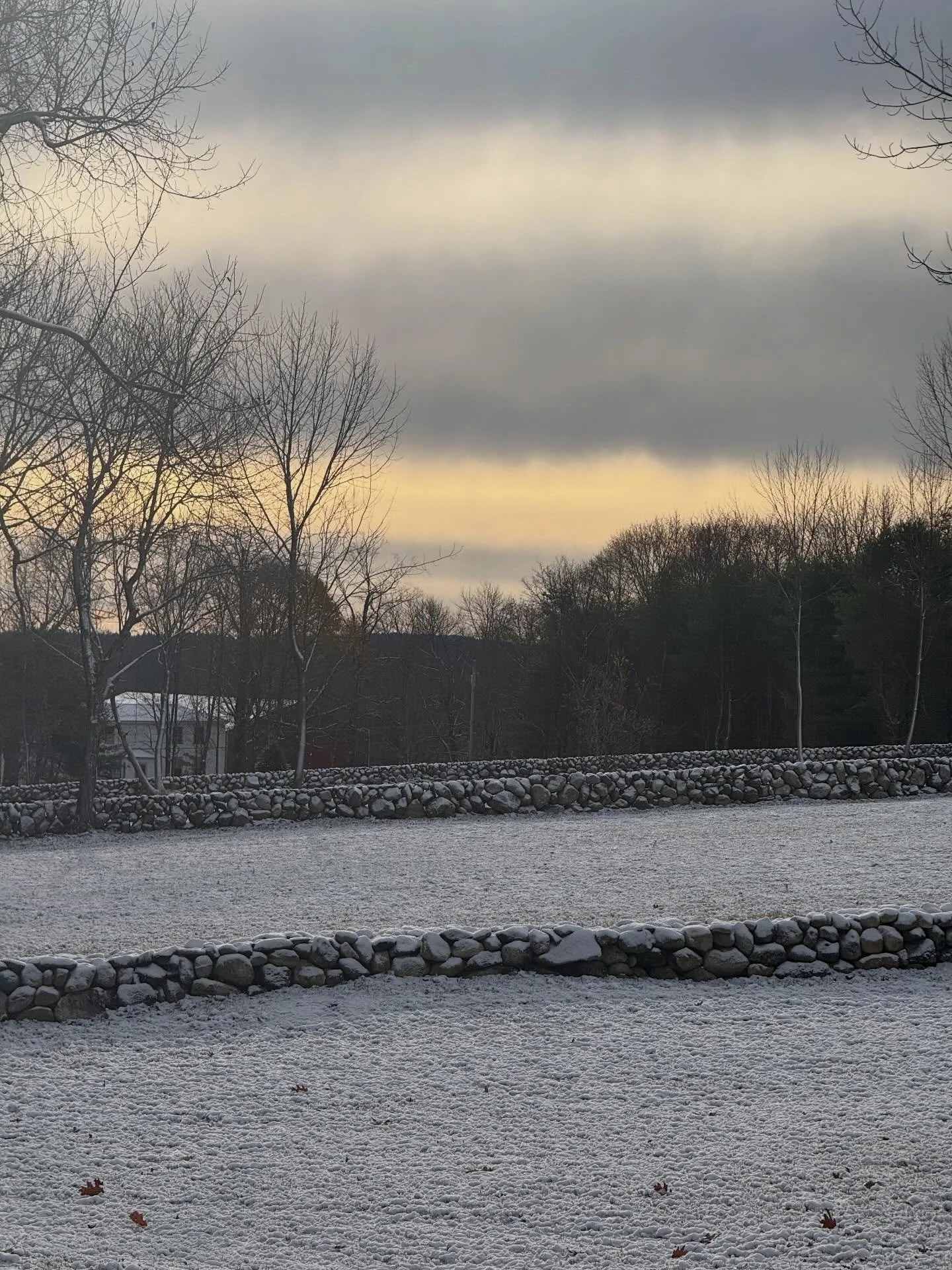 I think I forgot to post pictures of our last phase at our Rowe Station project. You can see the three rows of walls with one more wall parallel to these by the road still to do. The second picture is a before and the third is an after of the latest 