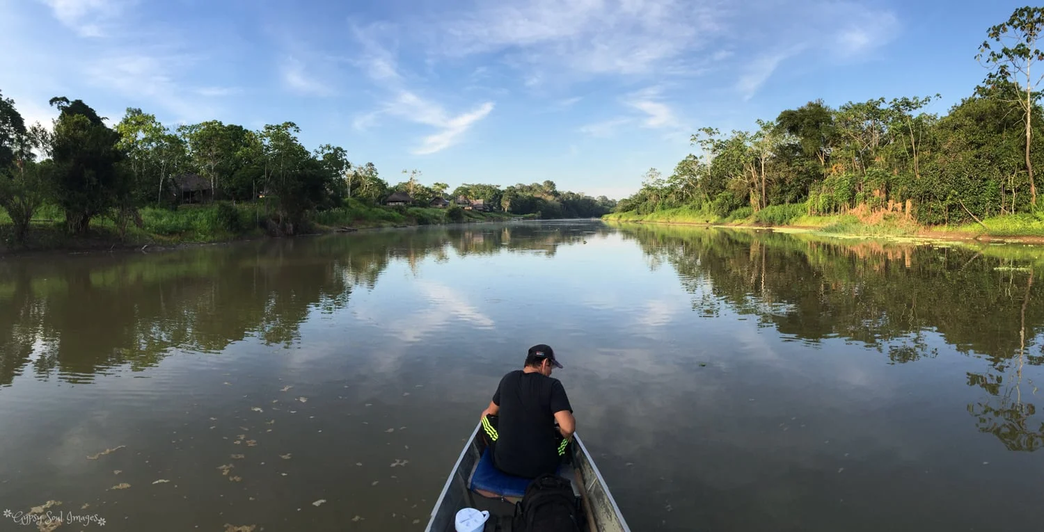 Floating Downstream - Amazon River, Peru
