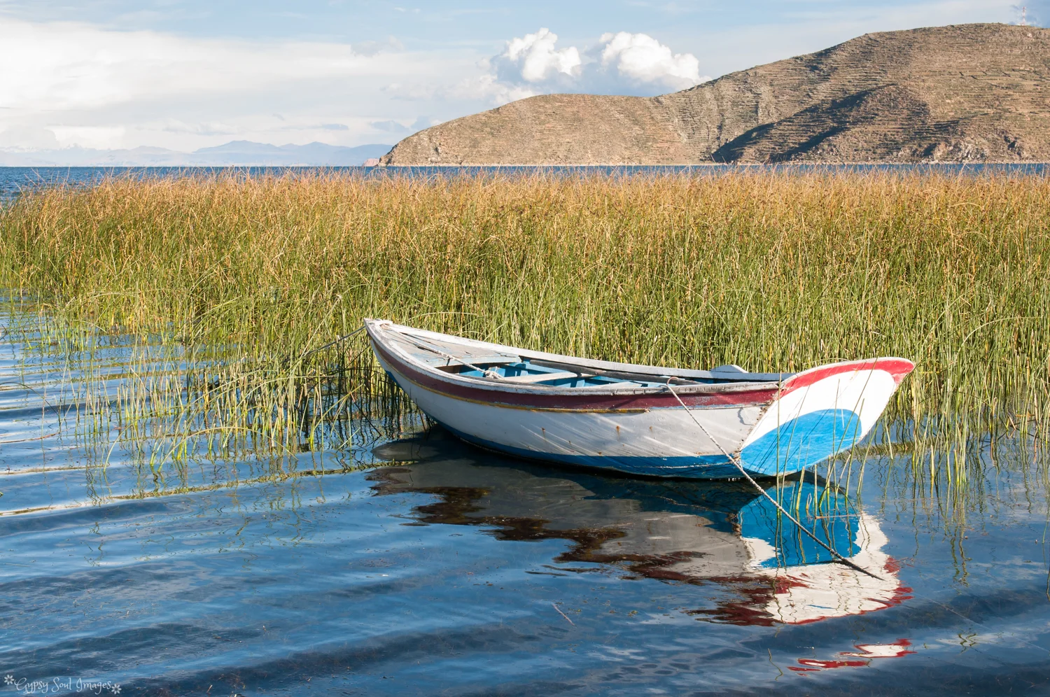 Rippled Reflections - Isla del Sol, Bolivia