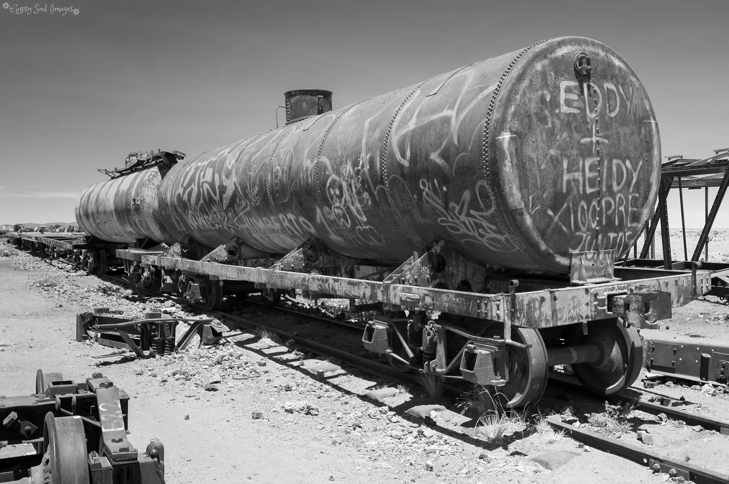 Train Cemetery - Uyuni, Bolivia
