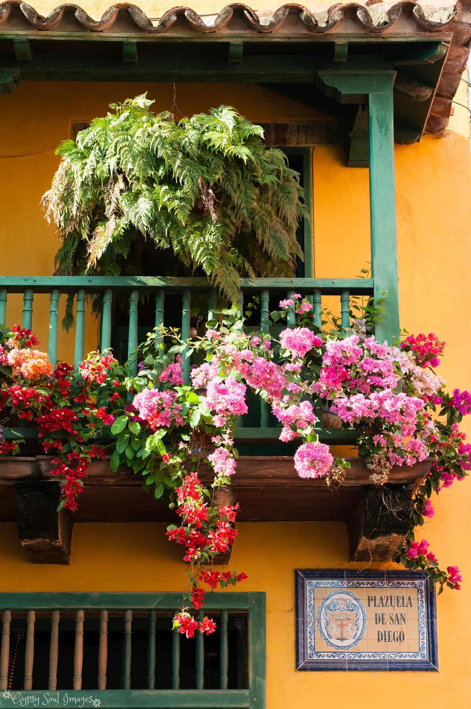 Welcoming Window - Cartagena, Colombia
