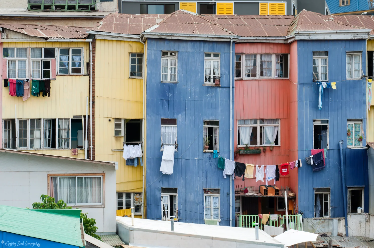 Washing Day - Valparaiso, Chile
