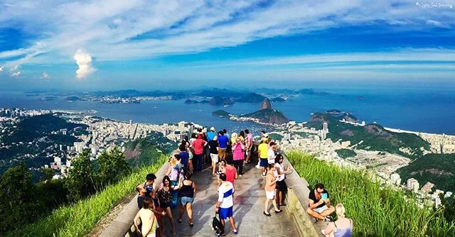 Rio Panorama - Rio de Janeiro, Brazil
The view over Rio from Christ the Redeemer statue is another spectacular panorama taken by Justin!
You can see Sugarloaf Mountain (where the previous panorama was taken) off in the distance, giving you some idea on just how high Cristo Redentor stands. ππβ€οΈ #gypsysoulimages