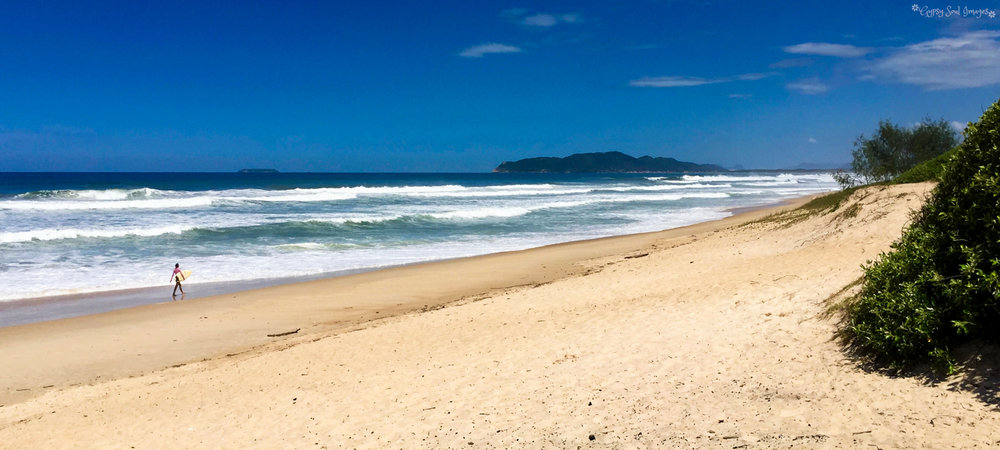 Sole Surfer - Florianopolis, Brazil