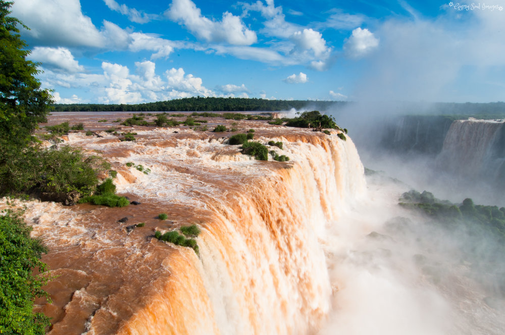 Living on the Edge - Iguazu Falls, Brazil