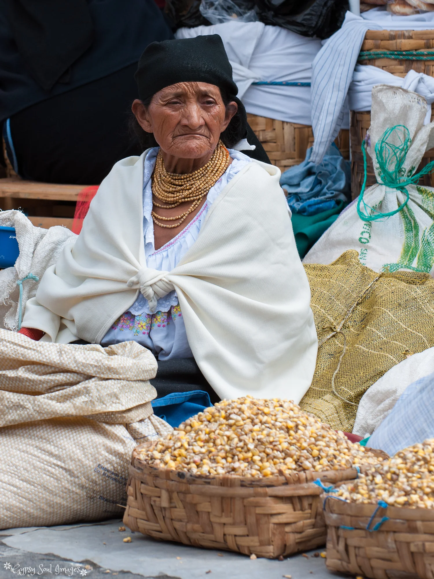Market Seller - Otavalo, Ecuador