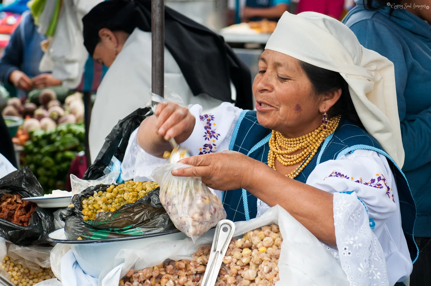 Market Seller - Otavalo, Ecuador