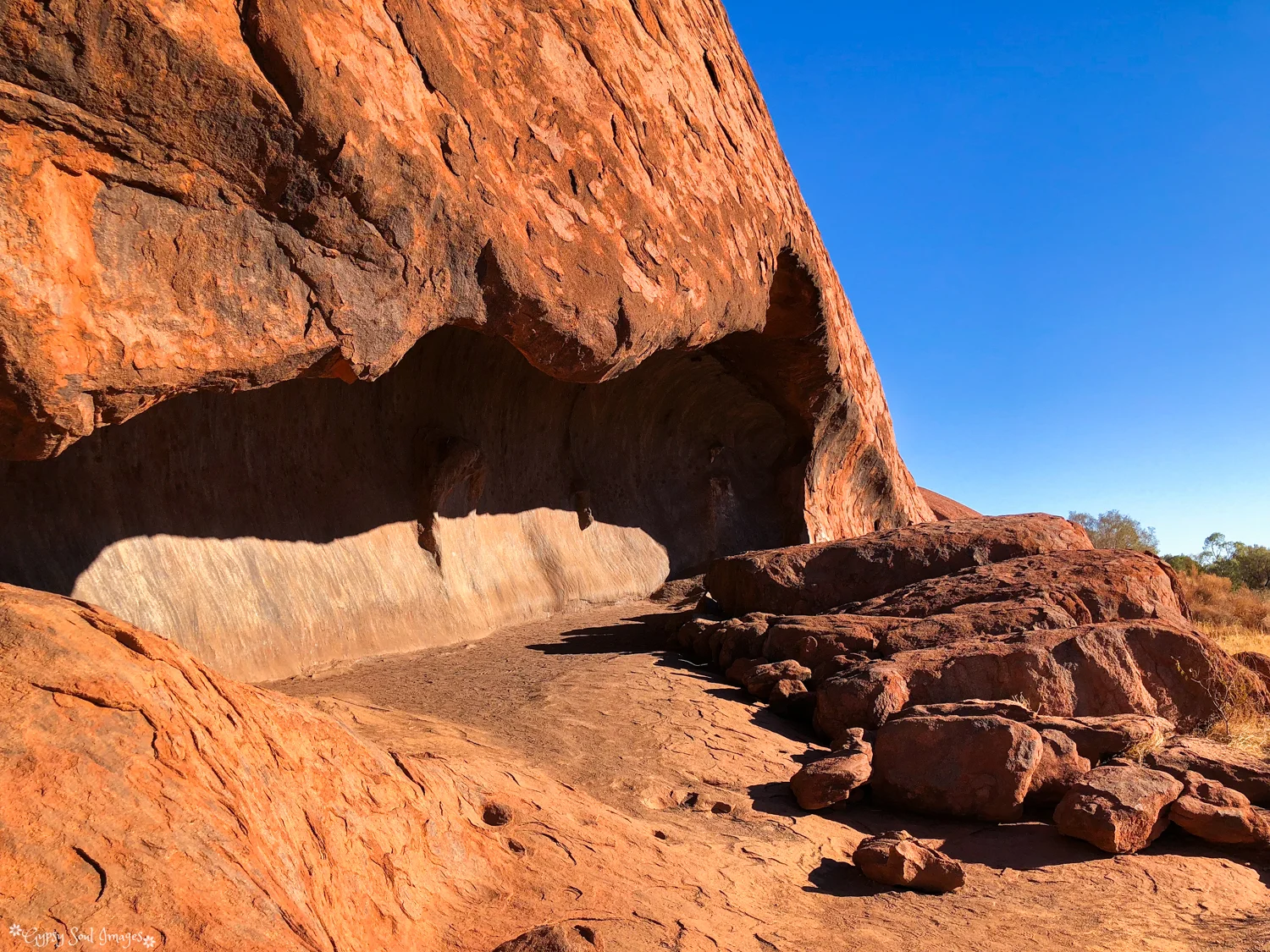 Uluru Cave - Uluru–Kata Tjuta National Park, Australia