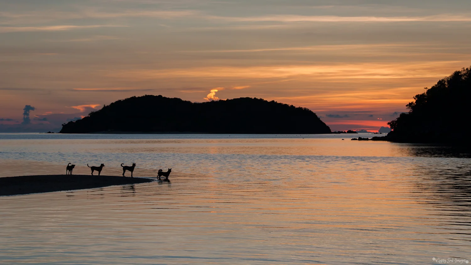 Sunset Silhouette - Coron Islands, Philippines