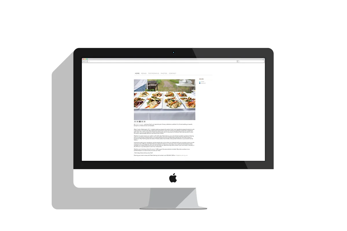 PLATE CATERING — 302 Design Group