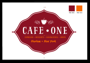 CAFE ONE.HARLEM.NEW YORK.