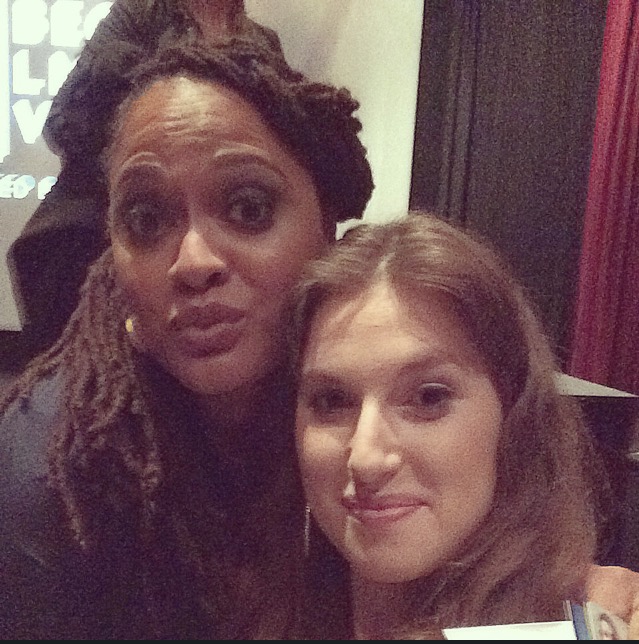 Ava DuVernay  and myNewYorkeye reporter, Natalie Friedman