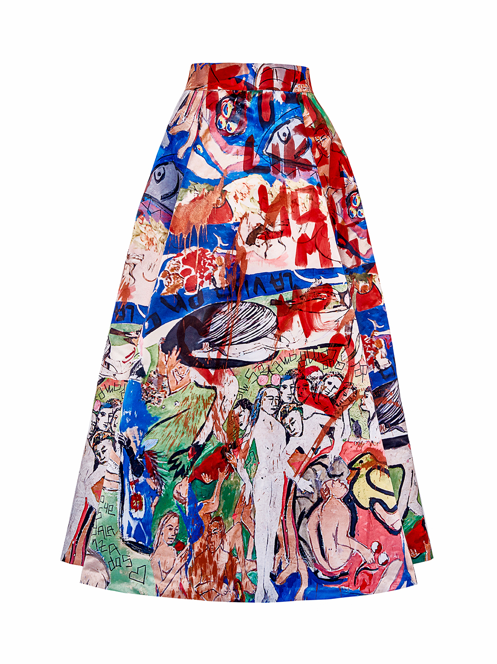  ZAPATA alice + olivia Ball Skirt Hand-Painted By Domingo Zapata, 2015 