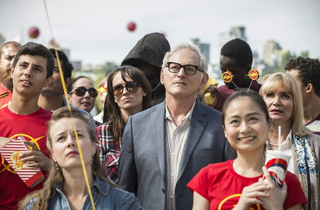   Still of Victor Garber and Isabella Hofmann in The Flash (2014)  