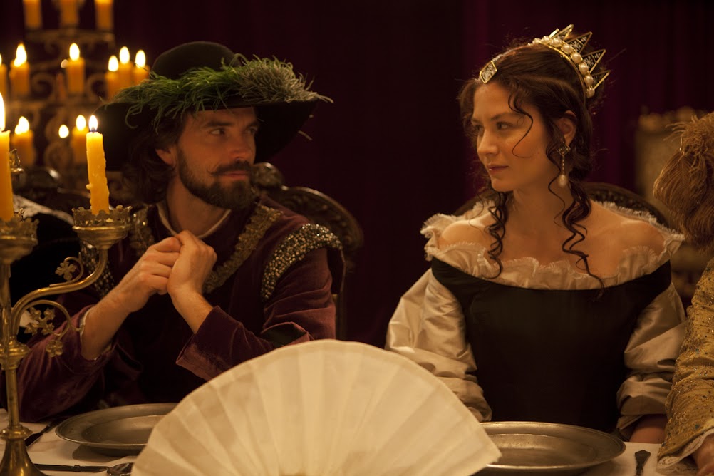  Lucas Bryant (left) and Malin Buska (right) in THE GIRL KING 