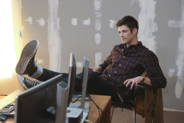  Still of Grant Gustin in Supergirl (2015). Source-imdb 