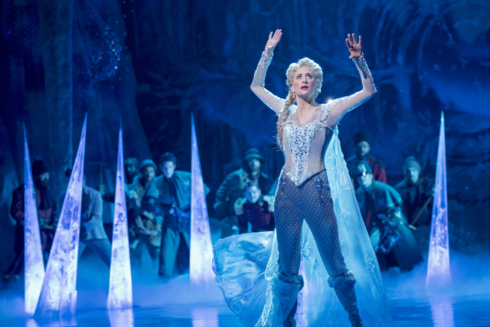  Caissie Levy as Elsa in FROZEN on Broadway  Photo by Deen van Meer 