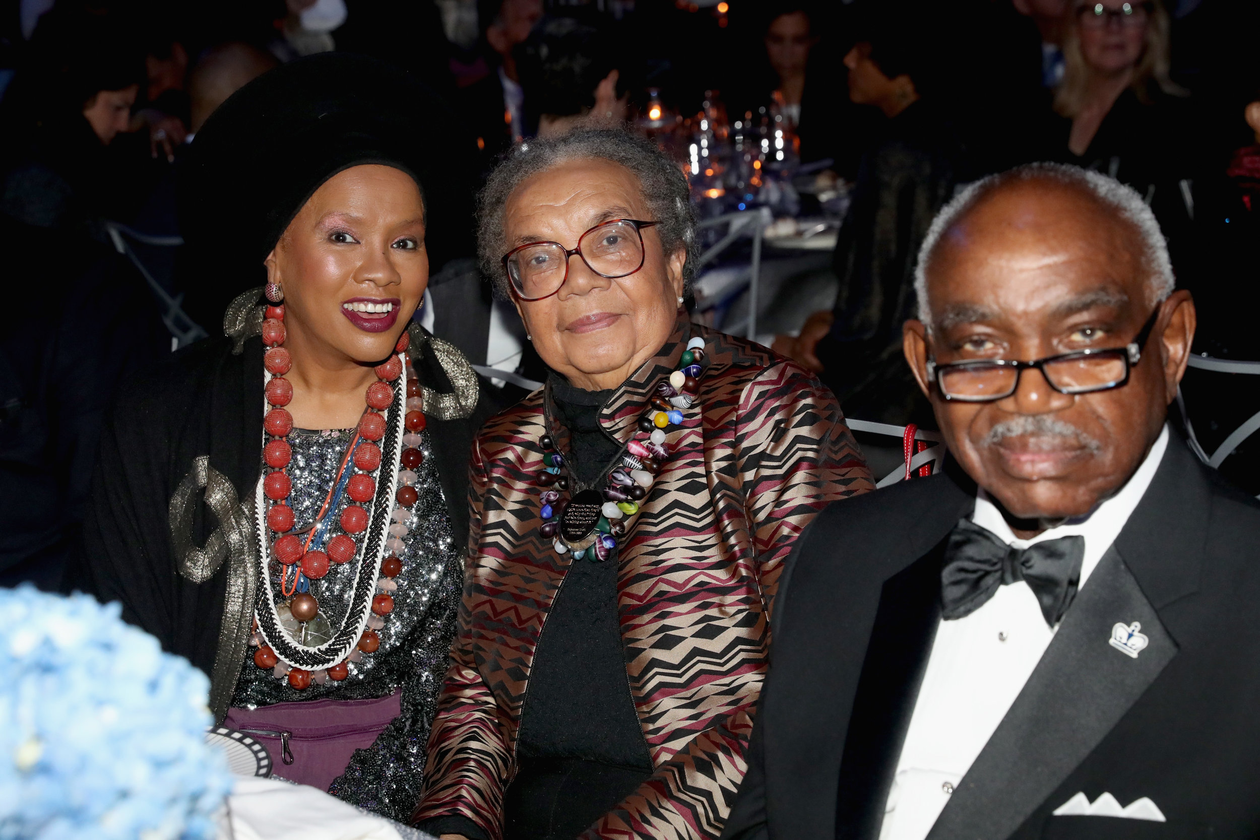  Sherri Brewer, Marian Wright Edelman and U.W. Clemon attend the NAACP LDF 32nd National Equal Justice Awards Dinner at The Ziegfeld Ballroom on November 1, 2018 in New York City. (Photo by Johnny Nunez/Getty Images for NAACP LDF) 