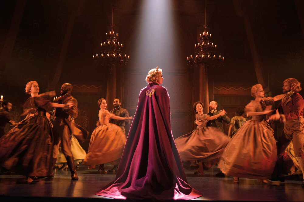 5-Caissie Levy Elsa and the Company of FROZEN on Broadway - Waltz. Photo by Deen van Meer.jpg