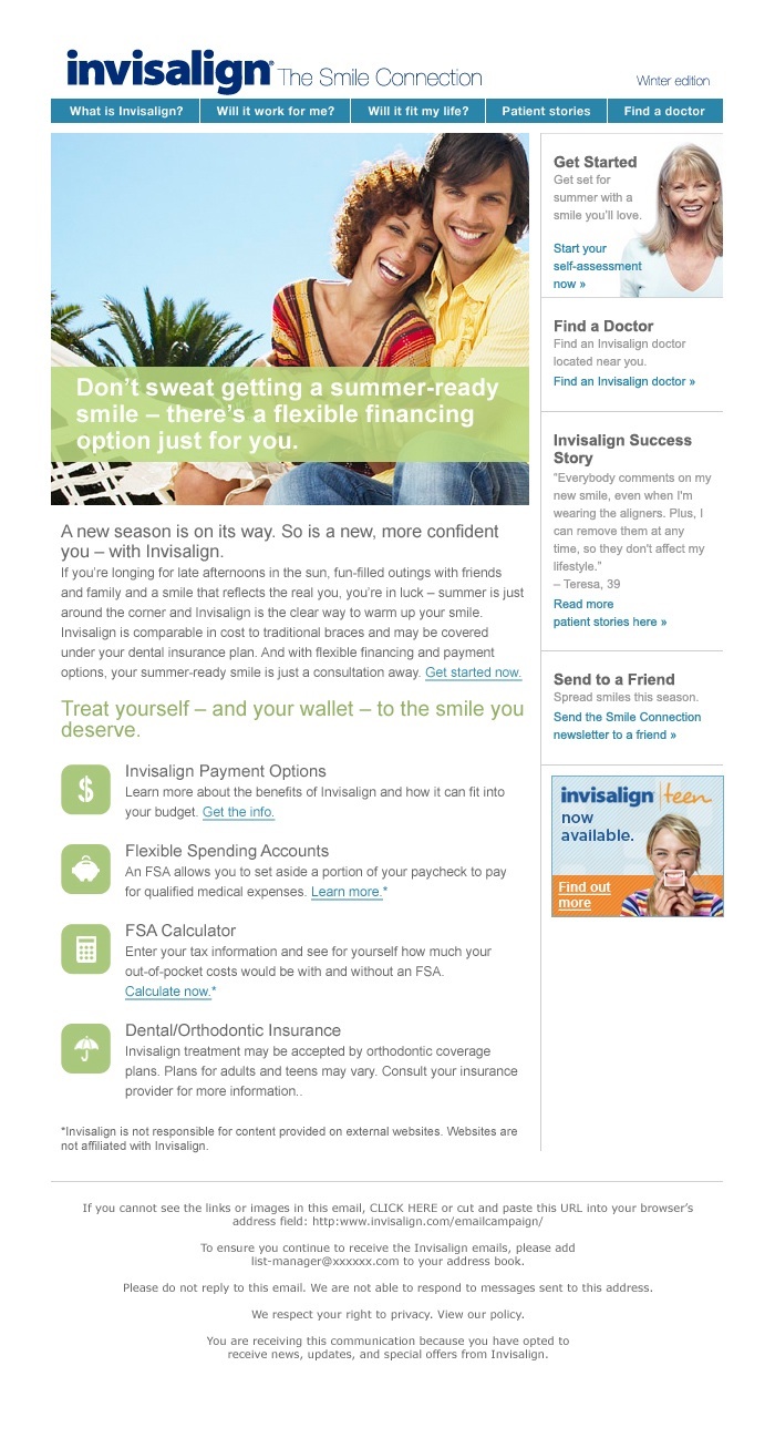 Invisalign Eblasts