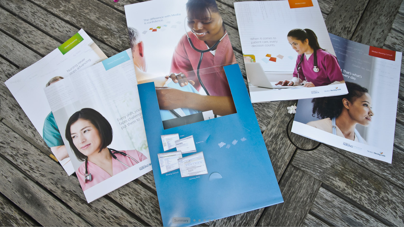 Series of Four Print Brochures & Packet