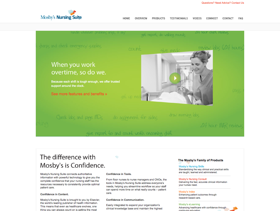 Mosby's Nursing Suite Website