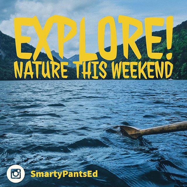 Go out and explore #nature this weekend. Learn about your local #environment and how you can protect it. #science #education