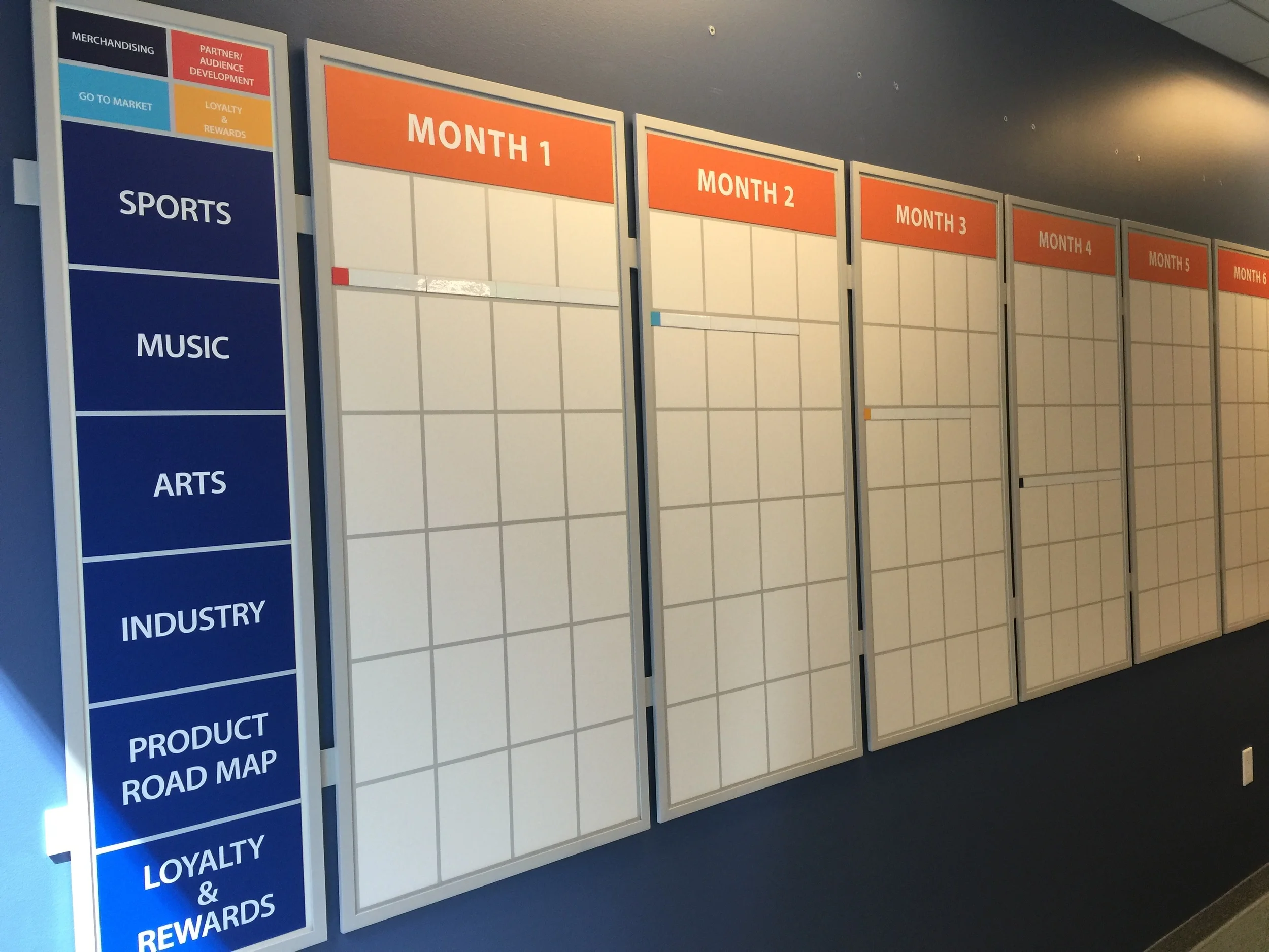 Wall Calendar in physical form