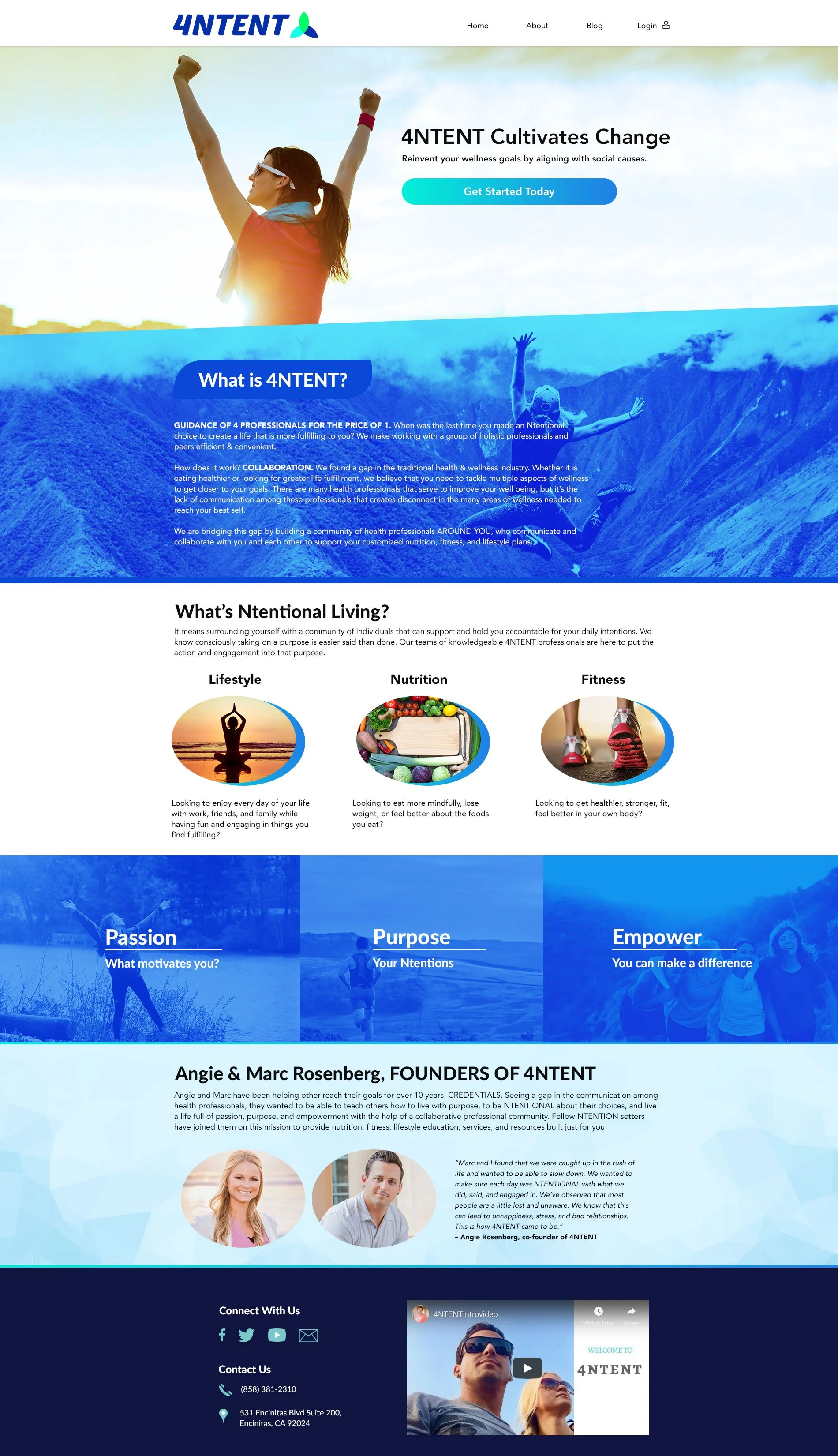 Website and branding