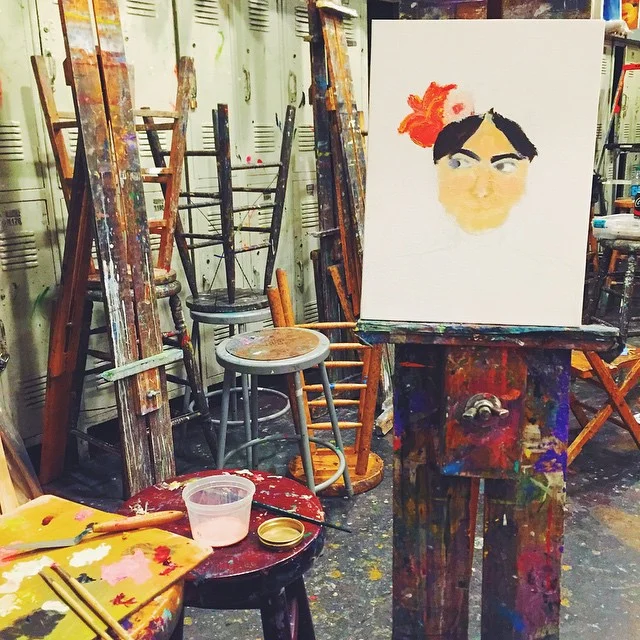 I started a painting class! So fun to mix colors 😝 Haven't done it since high school but I'm enjoying it even if I'm the worst in the class (which I am...)!
#milkstripes #blogger #painting #art #newtricks #fashionblogger #fashionblog #styleblogger #