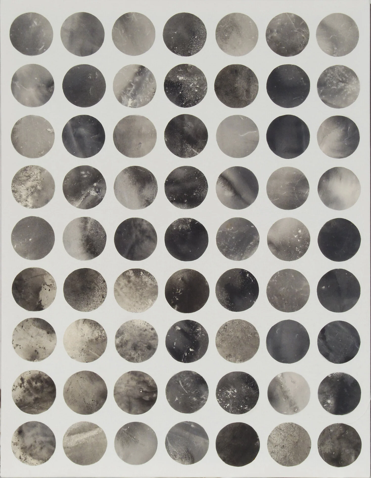  Sounding I - ink  / canvas - 36 x 46” 