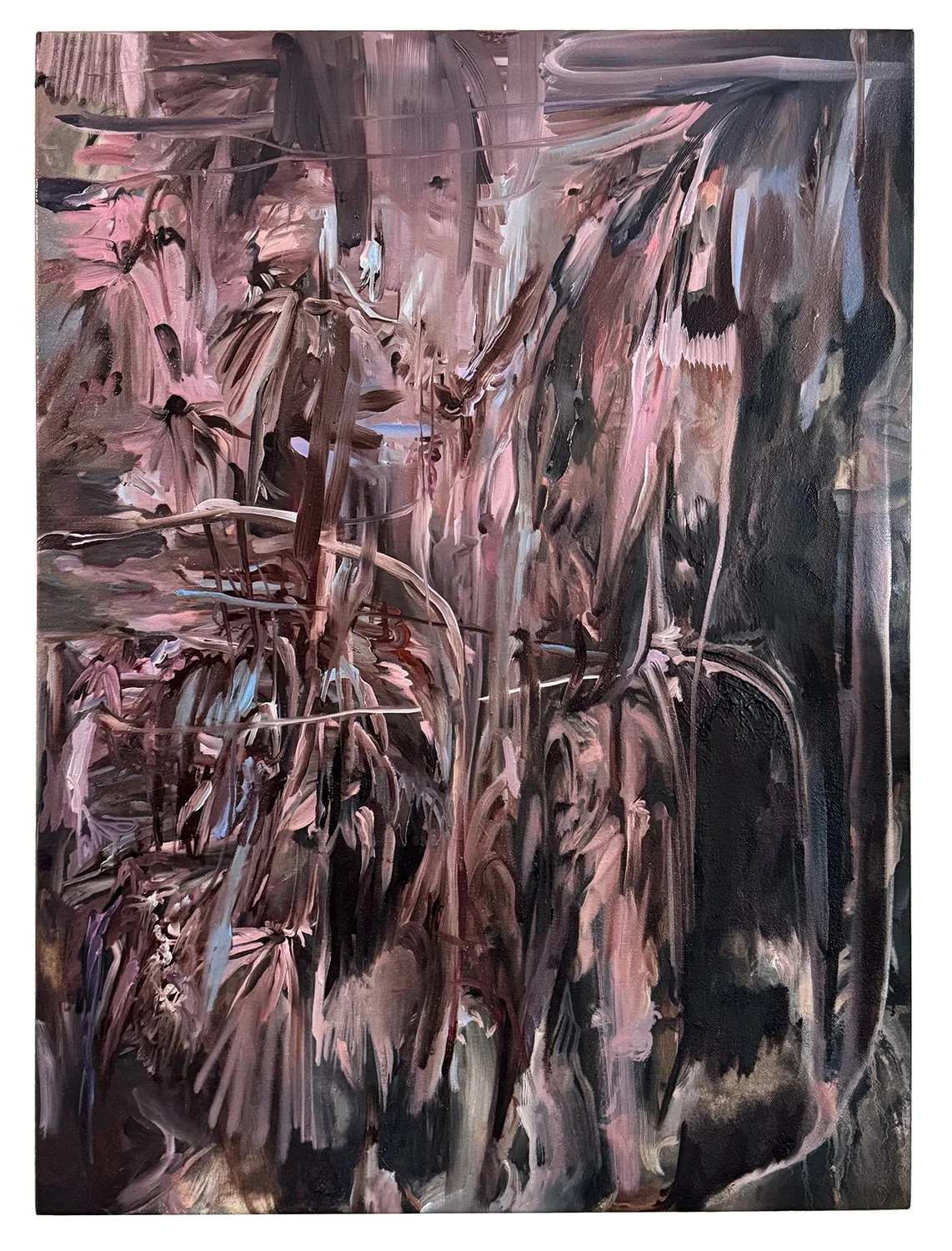  Reliquary - ink / oil / canvas - 22 x 30” 