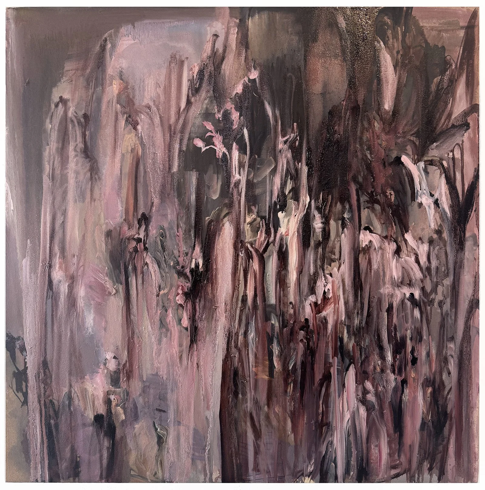  Pour your heart out - oil / canvas - 32 × 32” 