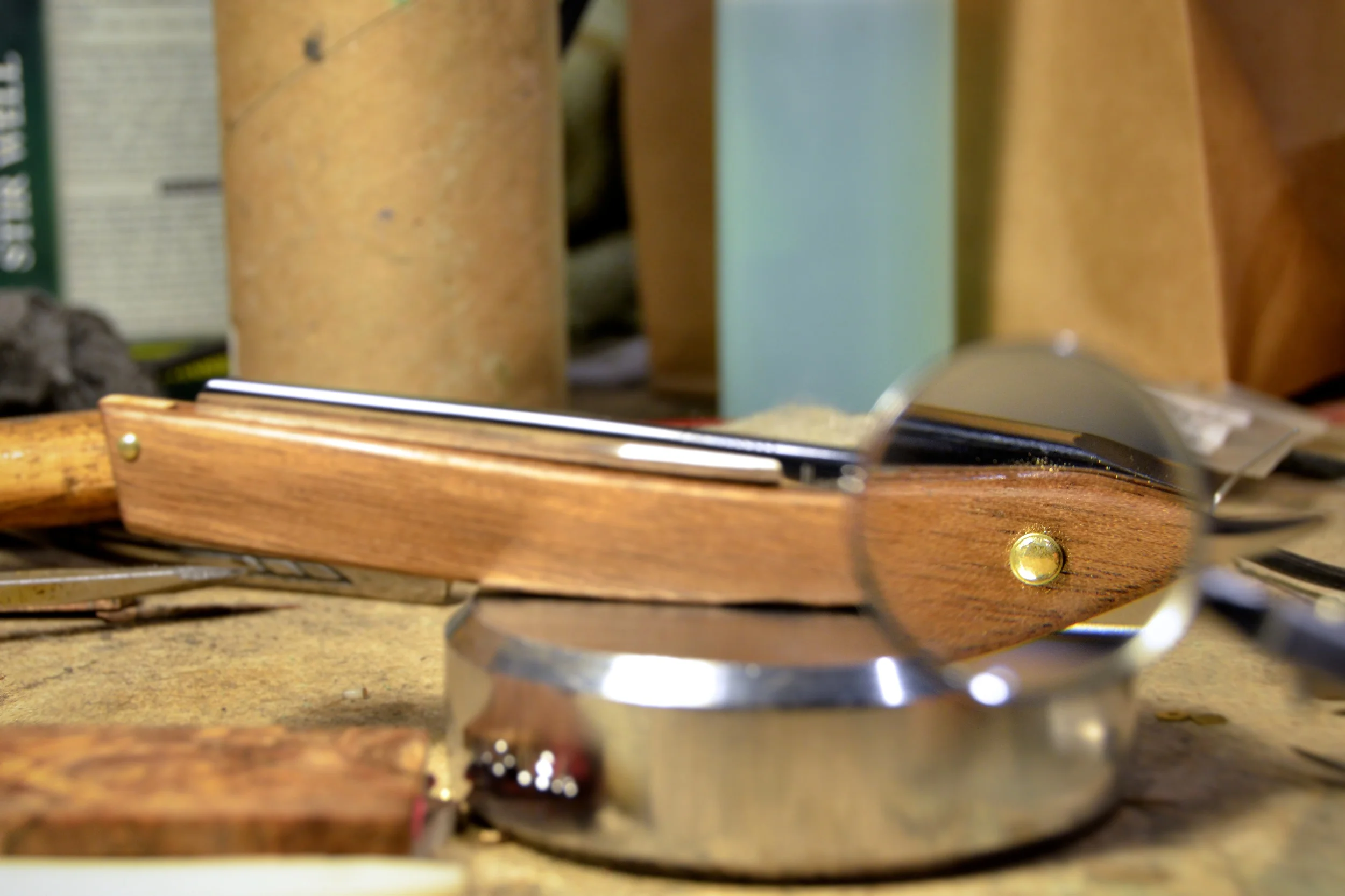 Portland Razor Co. // straight razors and strops handmade in Portland