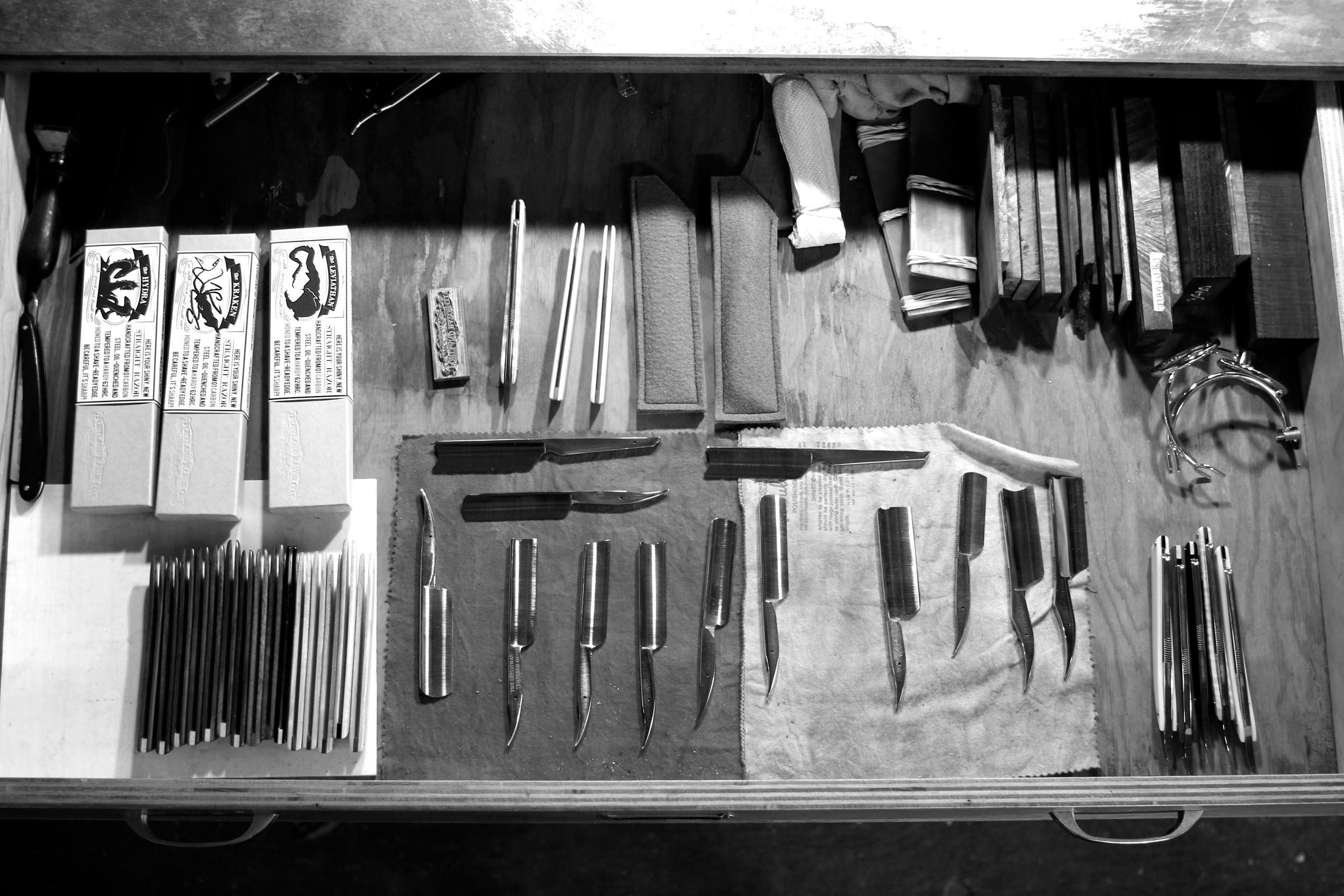 Portland Razor Co. // straight razors and strops handmade in Portland