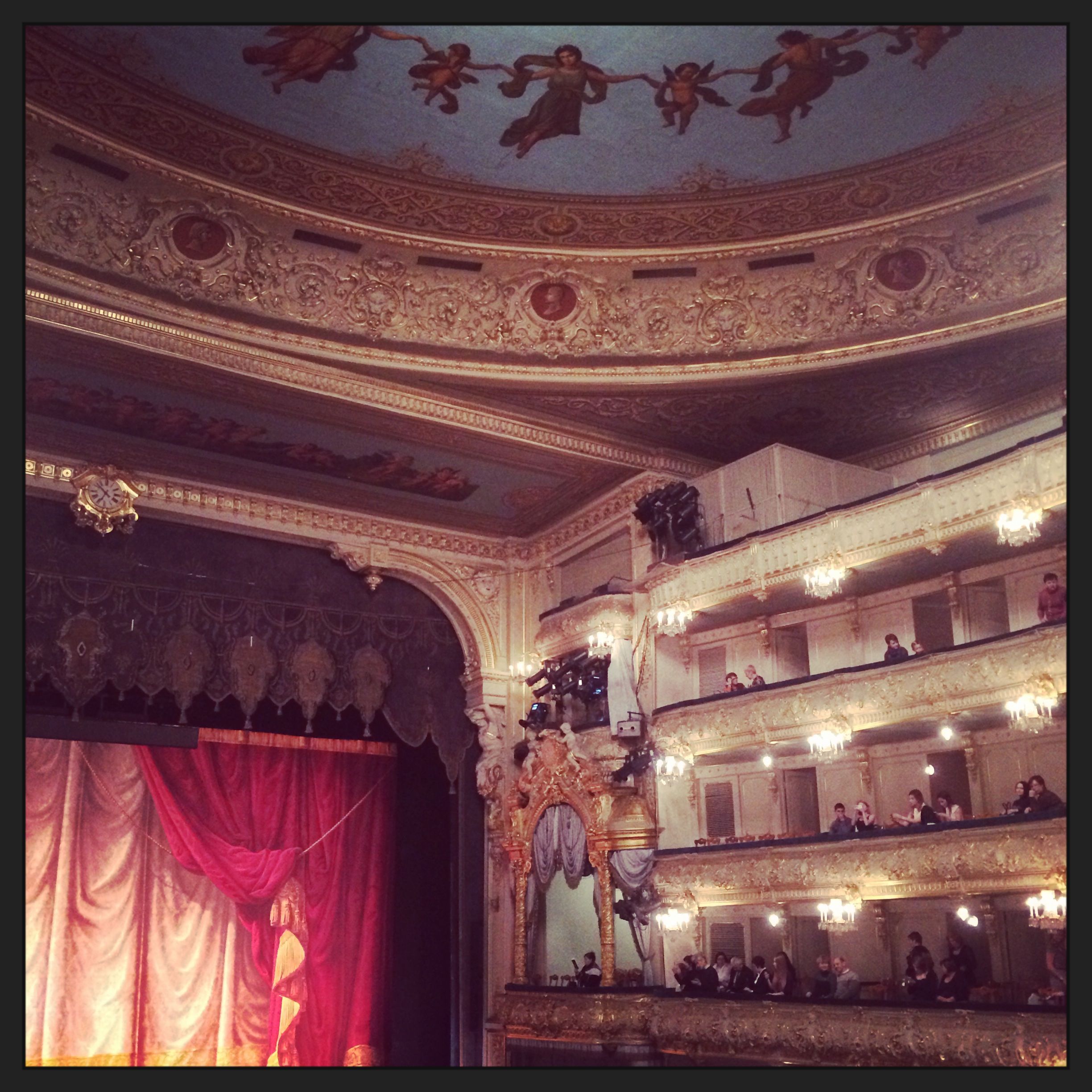 The melancholic Marinsky, St Petersburg