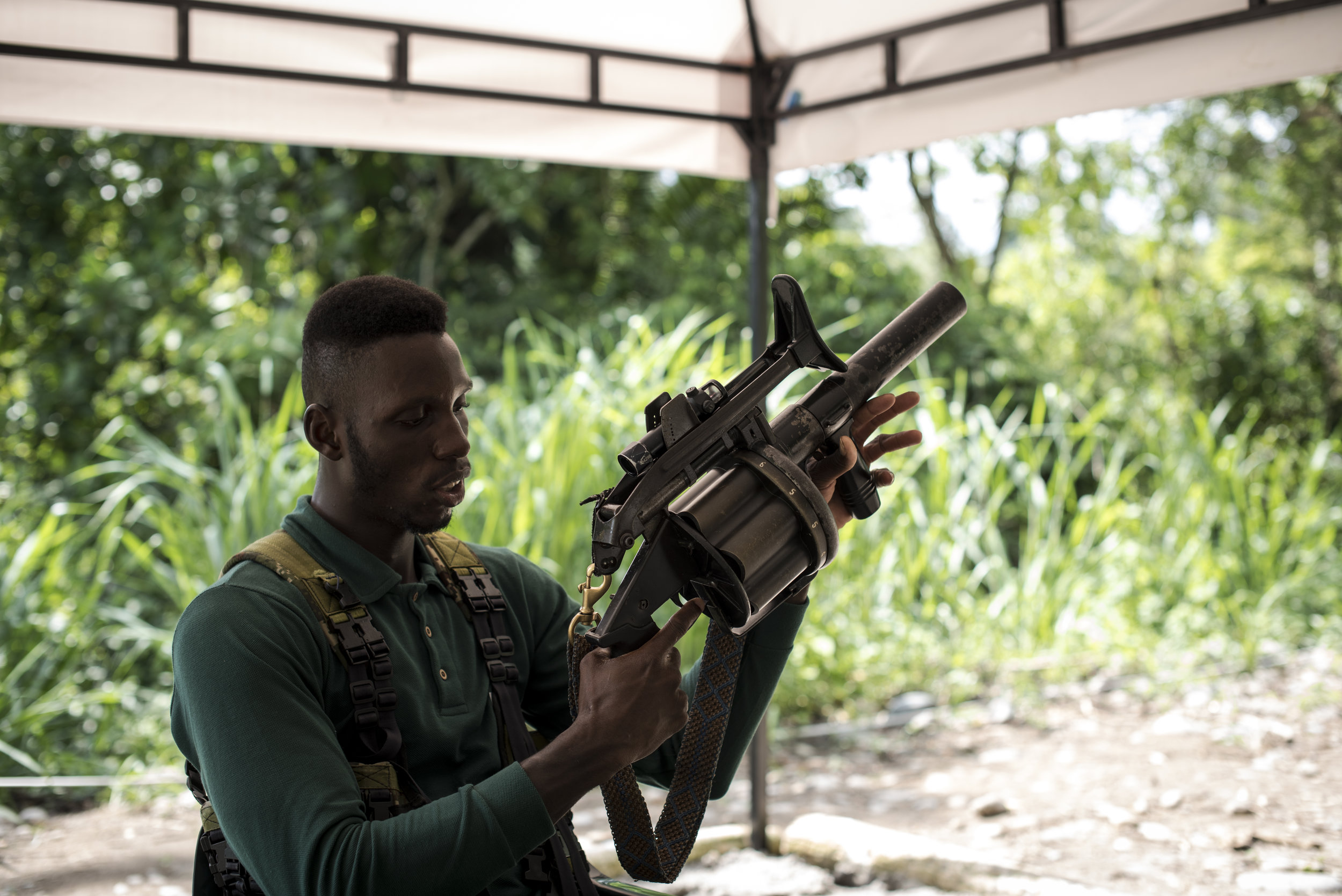 After 52 years of pitched conflict that claimed the lives of some 220,000 people (the majority civilians), displaced 7 million more, and saw families torn apart by thousands of kidnappings, Colombia’s historic transition to peace has stumbled, but remains on course. As the peace deal is slowly implemented, around 6,300 former FARC guerrilla soldiers wait in 26 zonas veredales — transitional camps — across the country. Didier, 29, joined the FARC 10 years ago. “To have this life, I’ve made sacrifices,” he said. "I'm very good at shooting." Dejación de Armas — the laying down of arms — forms part of the agreement on the bilateral and definitive ceasefire and cessation of hostilities, and provides for the handing over of FARC weapons to the United Nations. The UN will then proceed to use this weaponry to construct monuments to peace in Colombia, Havana and New York City. “The weapons aren’t being given up as much as no longer being used. The struggle is now political. Politics need to be learned; they can’t be invented.”