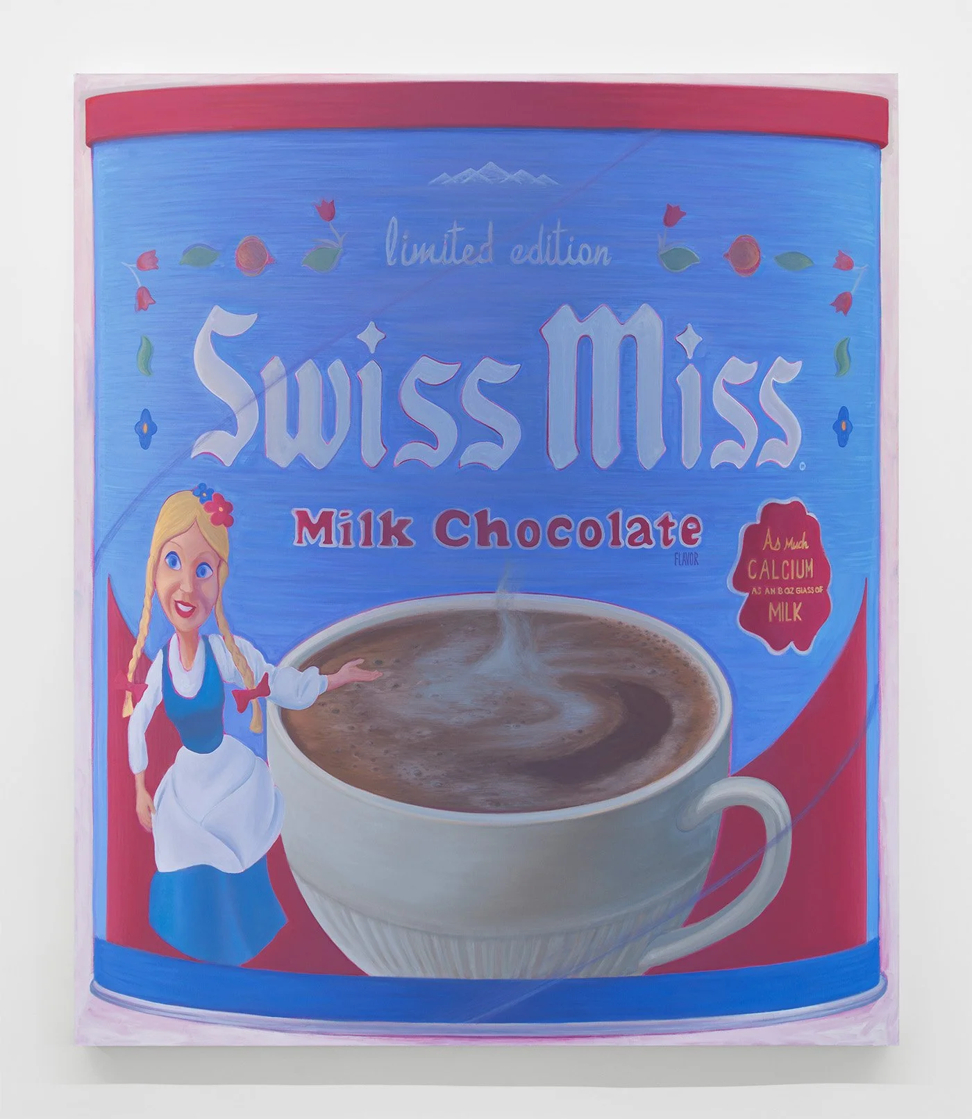 Swiss Miss , 2025, Oil on canvas, 72 x 60 in (182.9 x 152.4 cm)