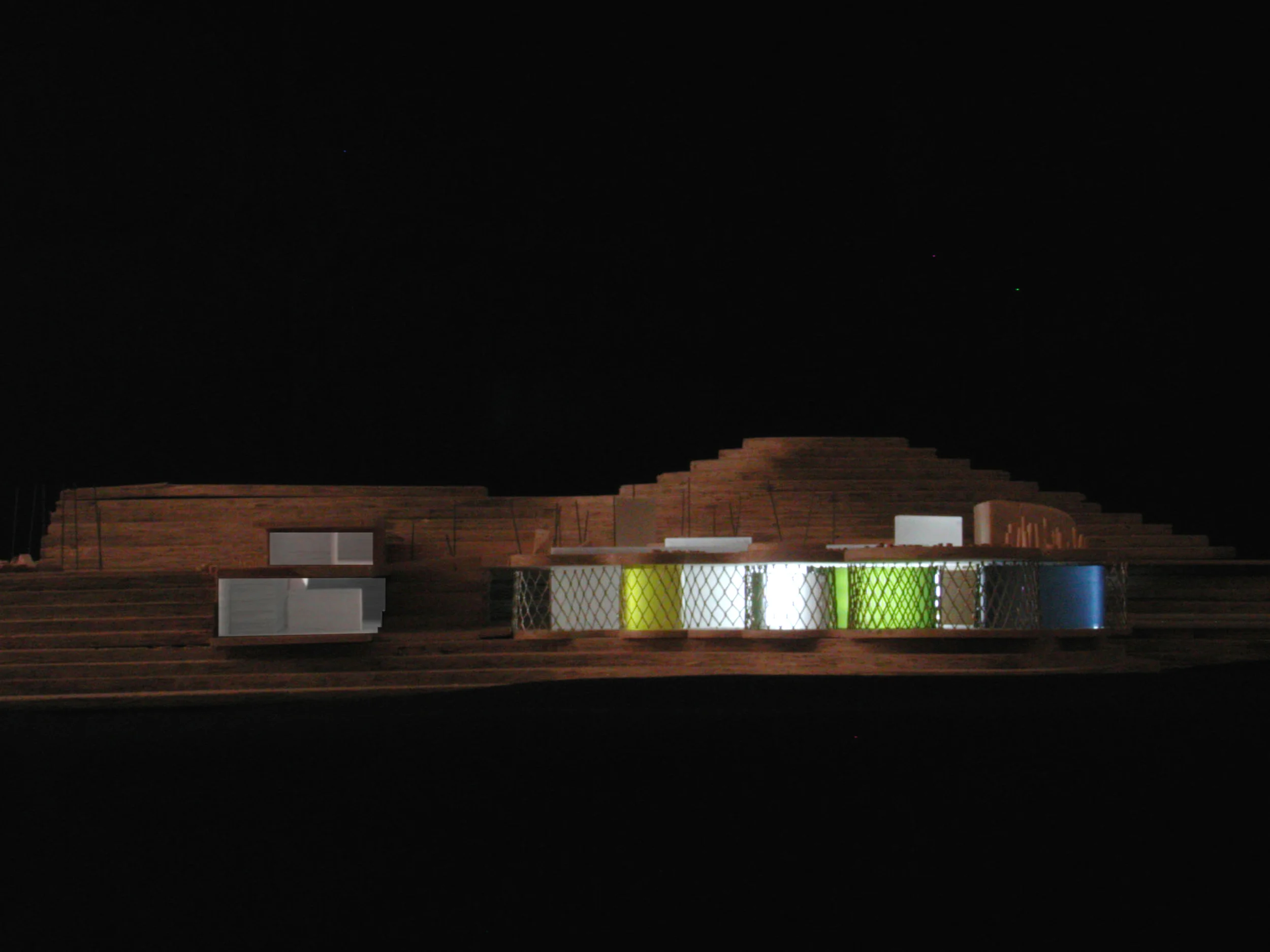 Night Image of Gallery Spaces
