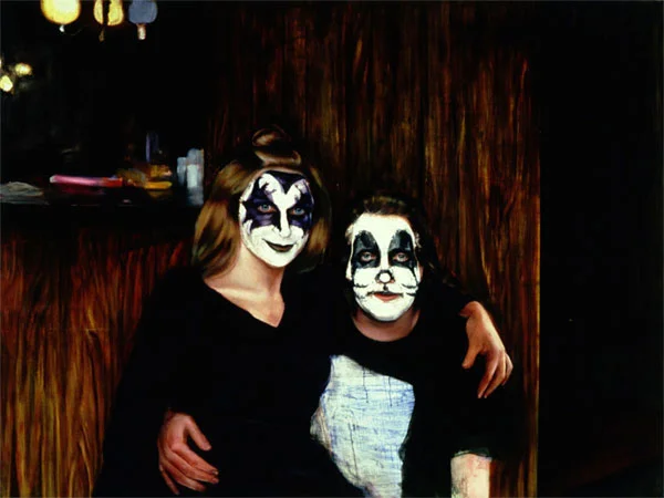 i don’t know anything about this and by the time i tell you it will all be forgotten . panel three. oil on panel. 72 x 96”. 2003