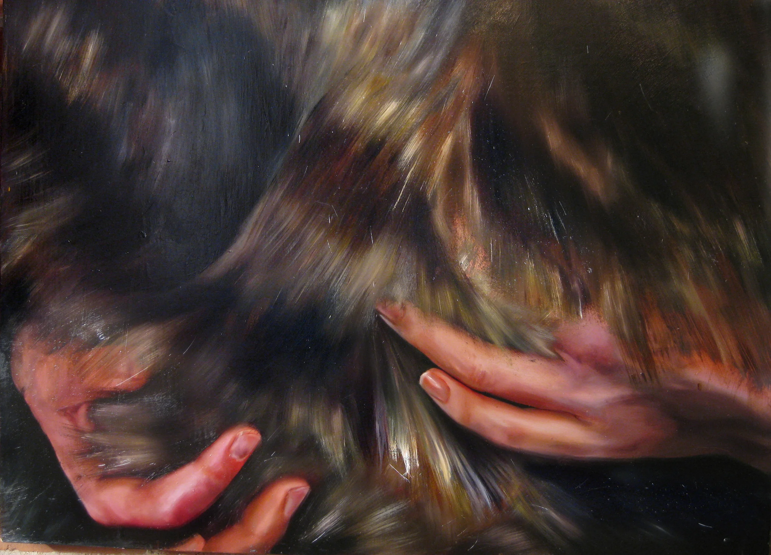 as if we had always known. oil on panel. 24” x 36” 2008