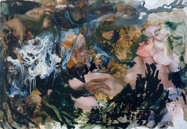 all consequence as soon forgotten. 8 x 12ft oil on canvas 2005