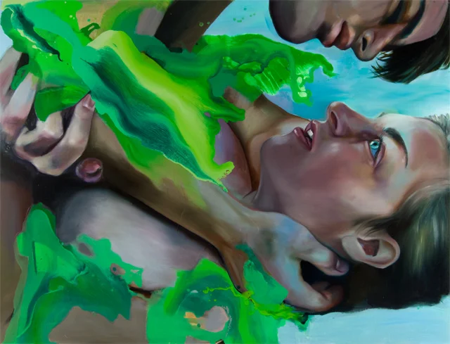 all your life. oil and galkyd resin on canvas over panel. 67 x 90". 2007