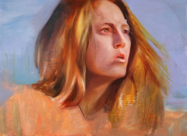 without a name. Move across the night sky. oil on panel. 24 x 36". 2009