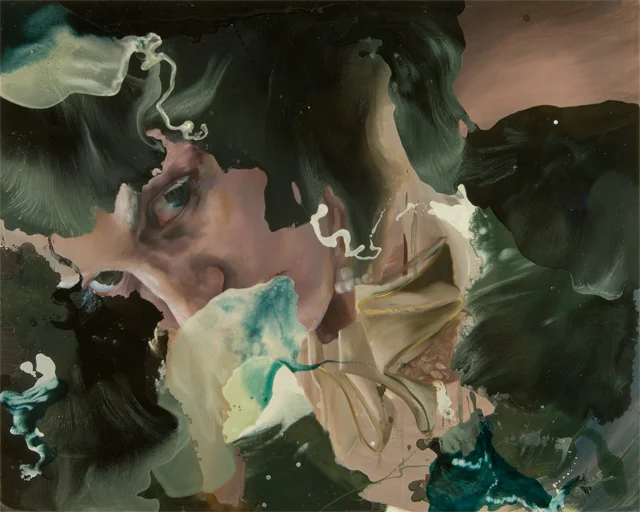 she could not remember. oil and galkyd resin on panel. 48 x 60”. 2007