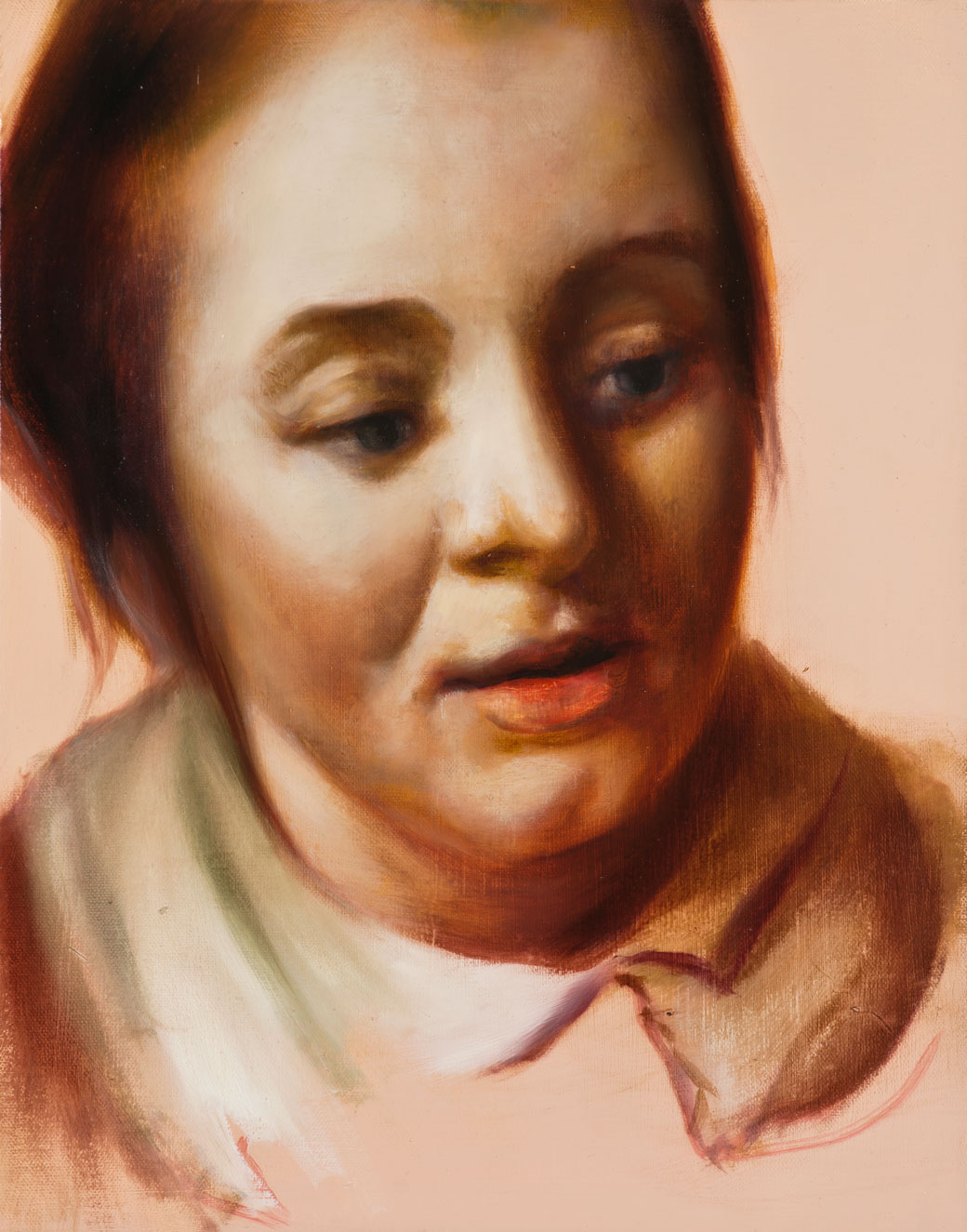 remember your stories Oil on canvas over panel 14” x 11” 2014